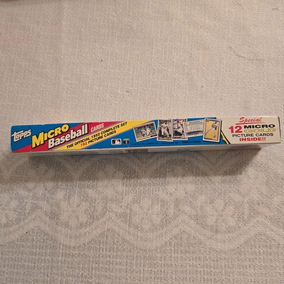 Vintage 1992 Topps Micro Baseball Cards - Picture 4 of 5